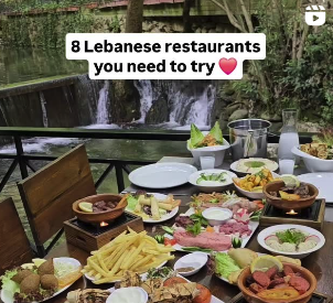 Lebanese food recommendation